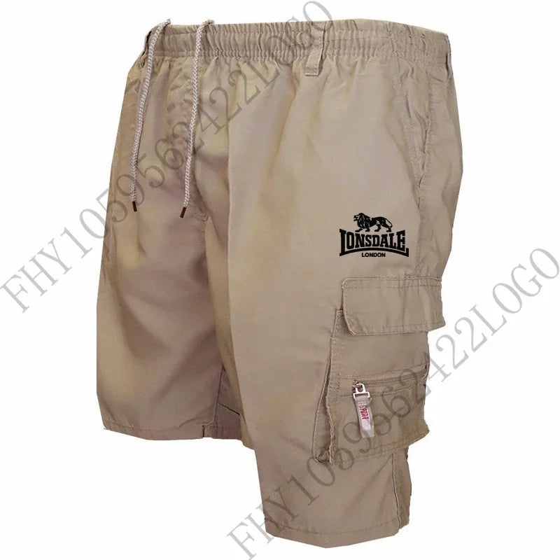 Men's Summer Quick-Dry Cargo Shorts /Men's Multi-Pocket Workout Shorts