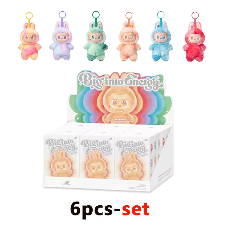 Labubu Macaron Keychain – Blind Box Collectible Toy