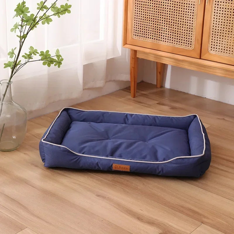 Waterproof 4-Season Dog Bed – Oxford Fabric & PP Cotton