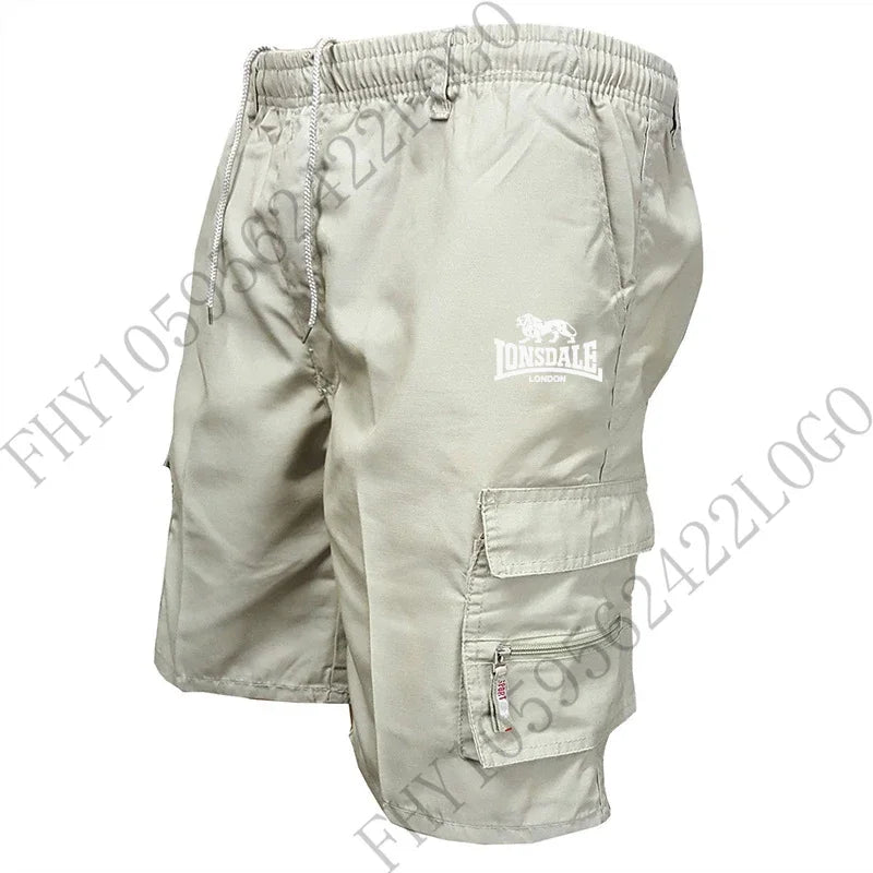 Men's Summer Quick-Dry Cargo Shorts /Men's Multi-Pocket Workout Shorts