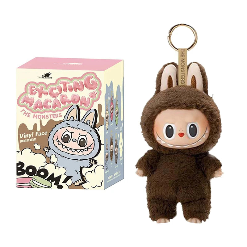 Labubu Macaron Keychain – Blind Box Collectible Toy