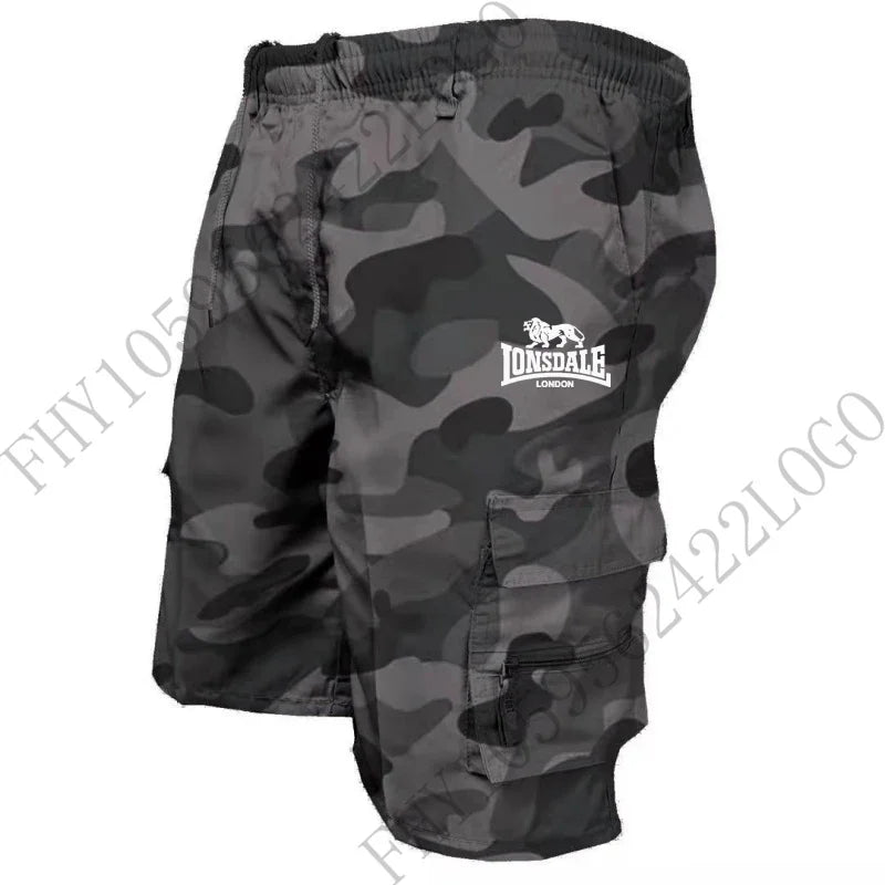 Men's Summer Quick-Dry Cargo Shorts /Men's Multi-Pocket Workout Shorts