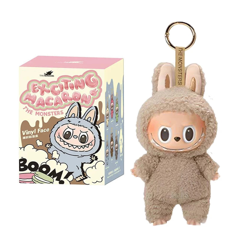 Labubu Macaron Keychain – Blind Box Collectible Toy