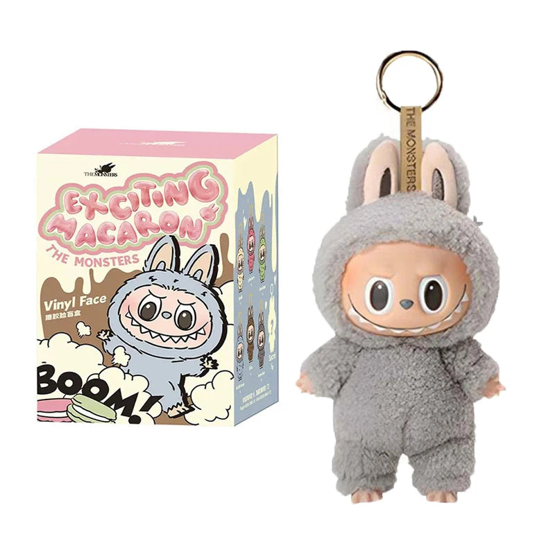 Labubu Macaron Keychain – Blind Box Collectible Toy