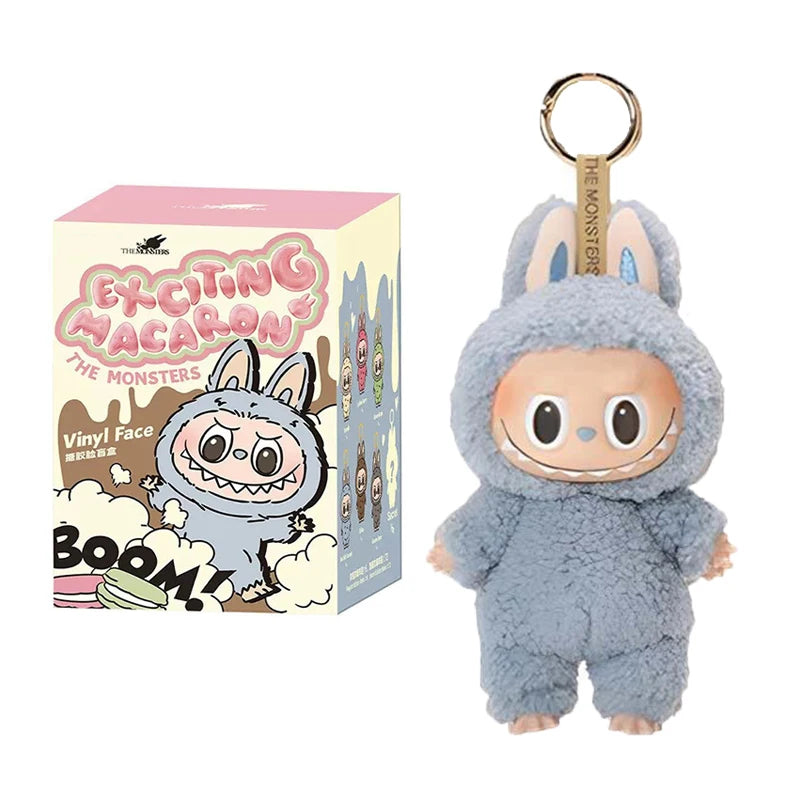 Labubu Macaron Keychain – Blind Box Collectible Toy