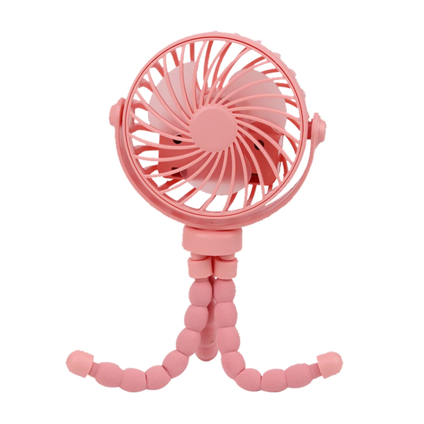 Mini Handheld Portable Octopus Fan Multi Functional Five In One Eyelash Fan Silent Home Dormitory Baby Stroller Multiple Scenes