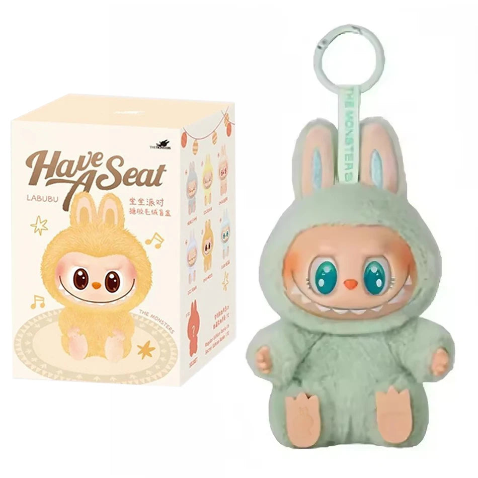 Labubu Macaron Keychain – Blind Box Collectible Toy