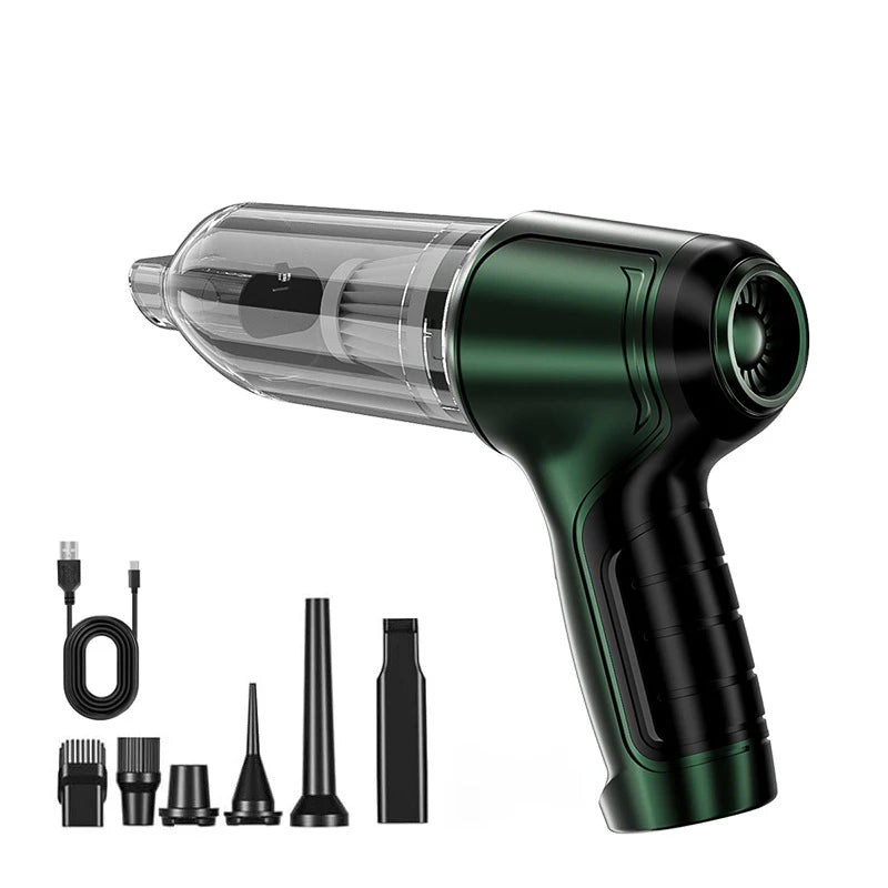 Wireless Car Vacuum – Clean Anywhere! / Mini Power Vac – For Car & Home!