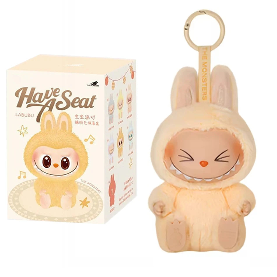 Labubu Macaron Keychain – Blind Box Collectible Toy