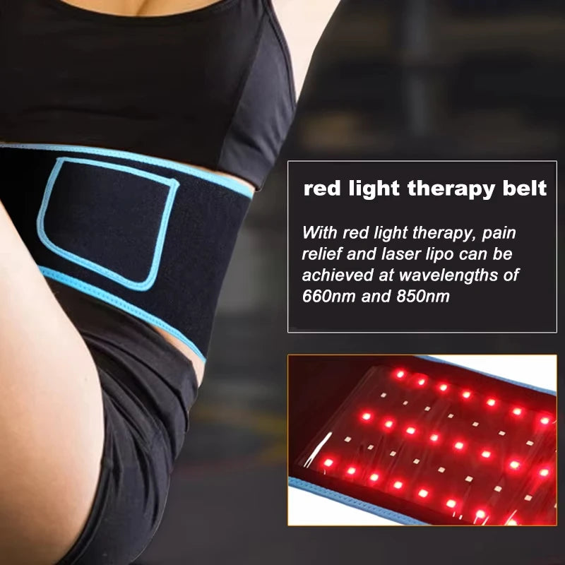 🔥 Say Goodbye to Belly Fat & Back Pain- Anti-degeneration! Introducing the ALLEVARED Infrared Light Therapy Belt – 2025 New Design 💥