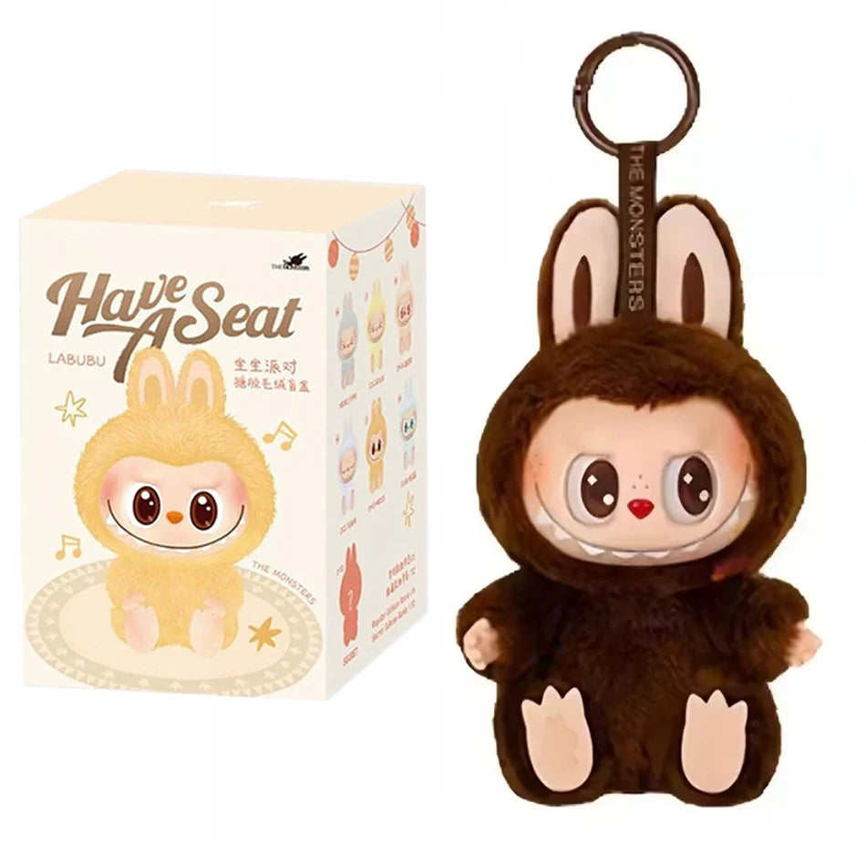 Labubu Macaron Keychain – Blind Box Collectible Toy