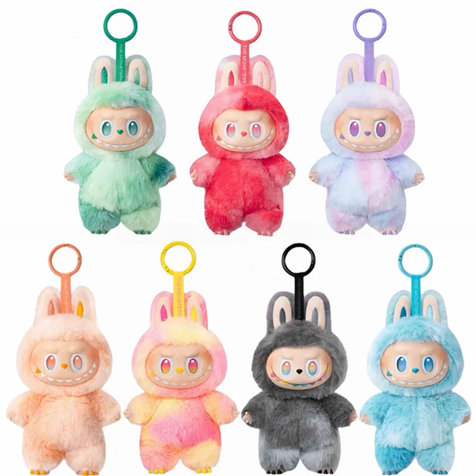 Labubu Macaron Keychain – Blind Box Collectible Toy