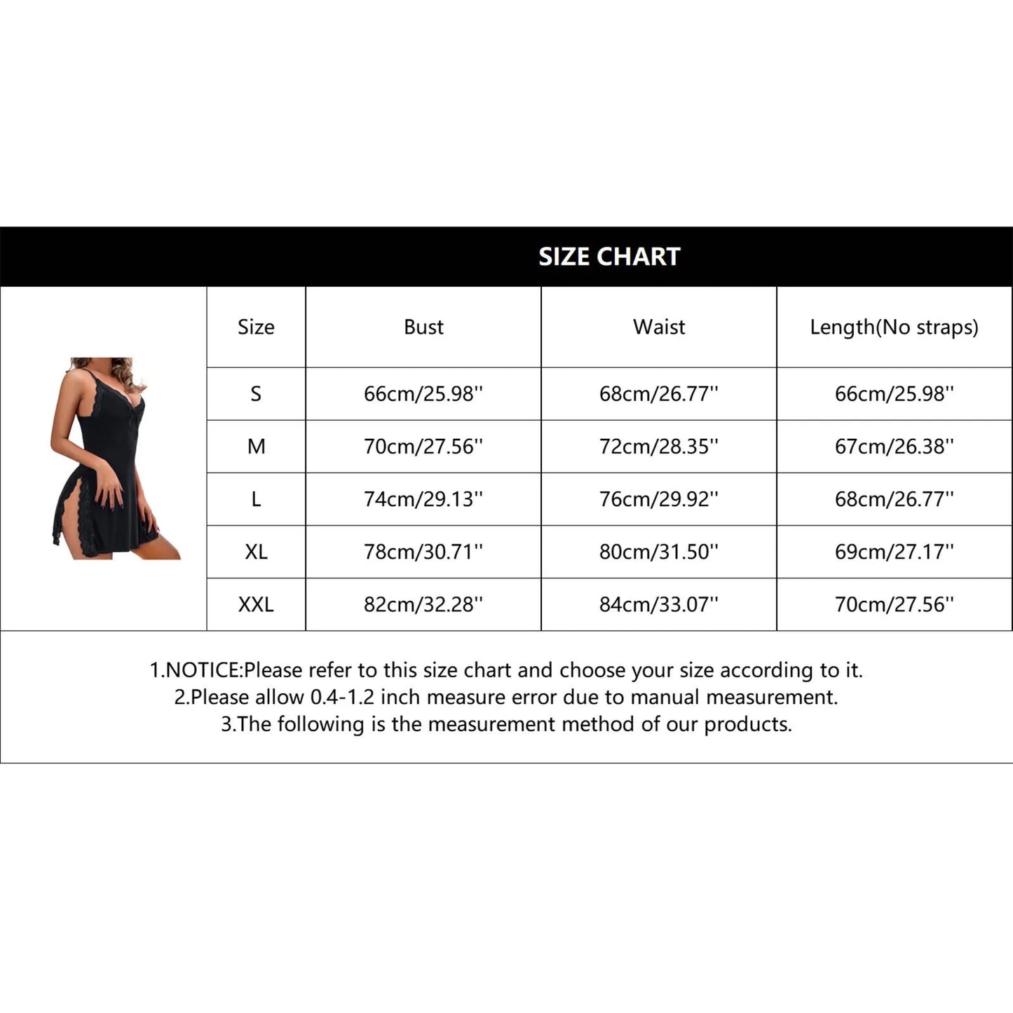 Sexy Silk Sleepdress – Plus Size Nightwear /Sexy Ice Silk Nightdress