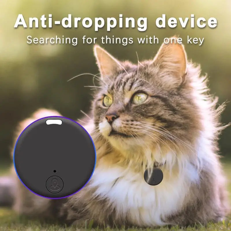 Mini GPS Tracker Tag – Pet, Kid & Key Finder / Mini Anti-lost GPS Tag – Dog, Child & Wallet Finder