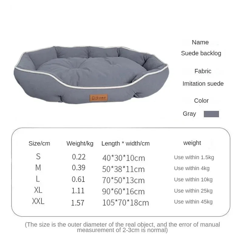 Fluffy Dog Sofa Bed for Small Breeds (PET)