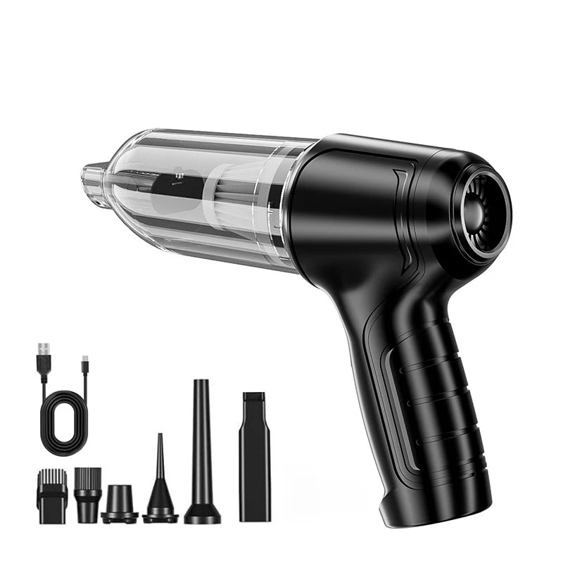 Wireless Car Vacuum – Clean Anywhere! / Mini Power Vac – For Car & Home!