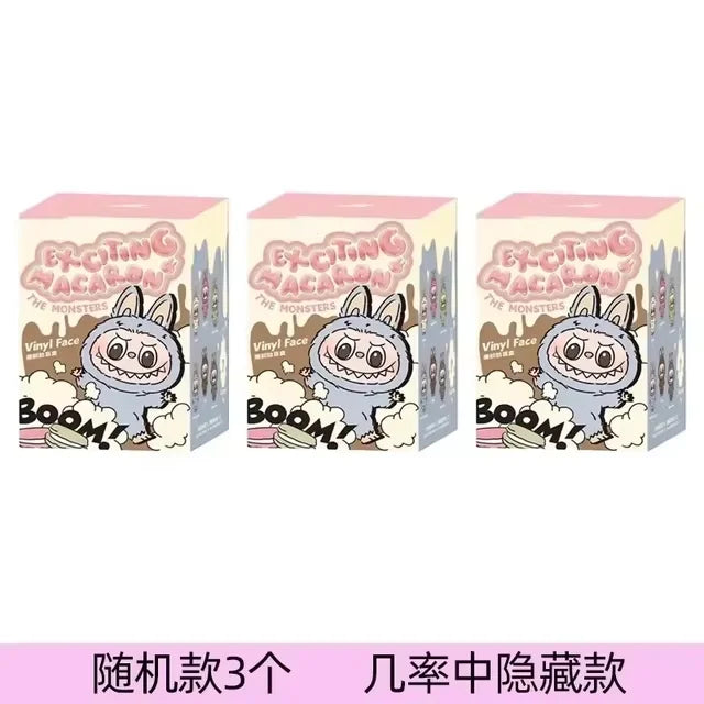 Labubu Macaron Keychain – Blind Box Collectible Toy