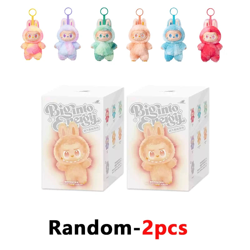 Labubu Macaron Keychain – Blind Box Collectible Toy
