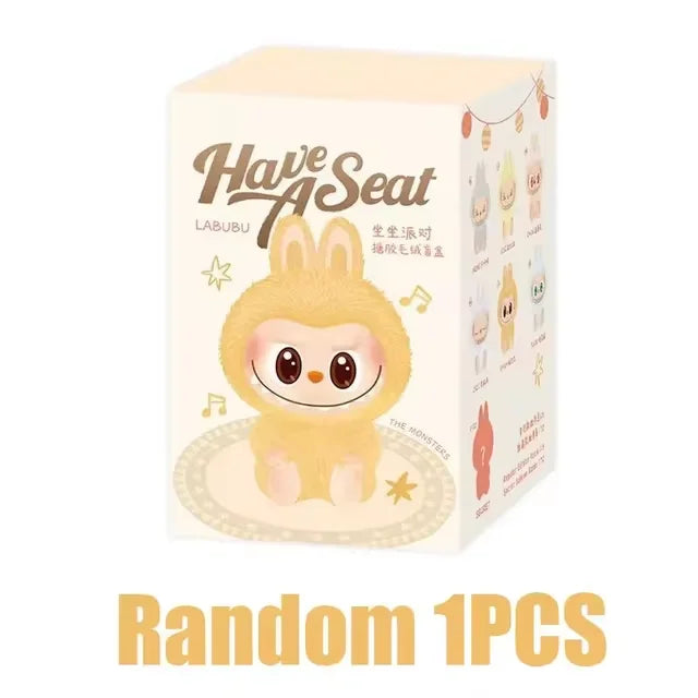 Labubu Macaron Keychain – Blind Box Collectible Toy