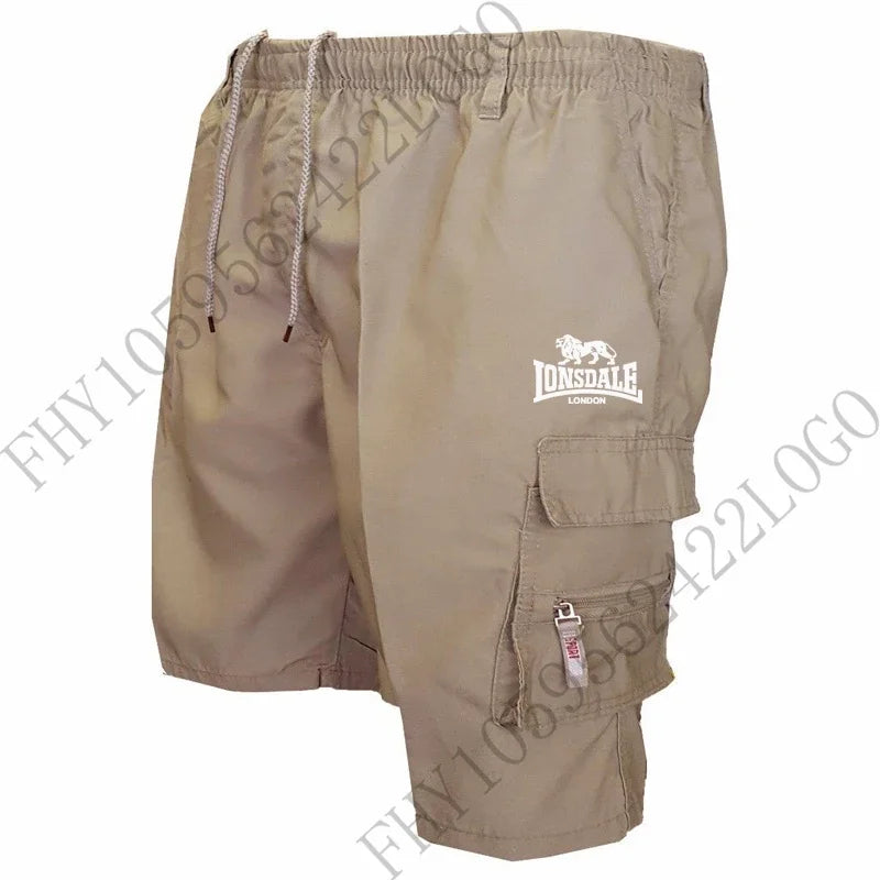 Men's Summer Quick-Dry Cargo Shorts /Men's Multi-Pocket Workout Shorts
