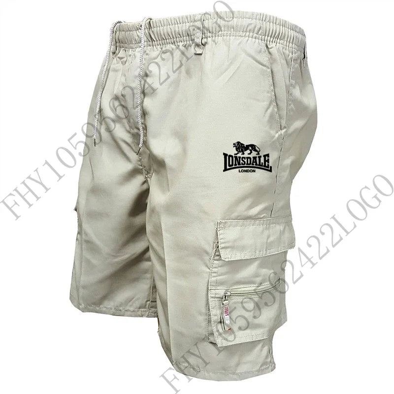 Men's Summer Quick-Dry Cargo Shorts /Men's Multi-Pocket Workout Shorts