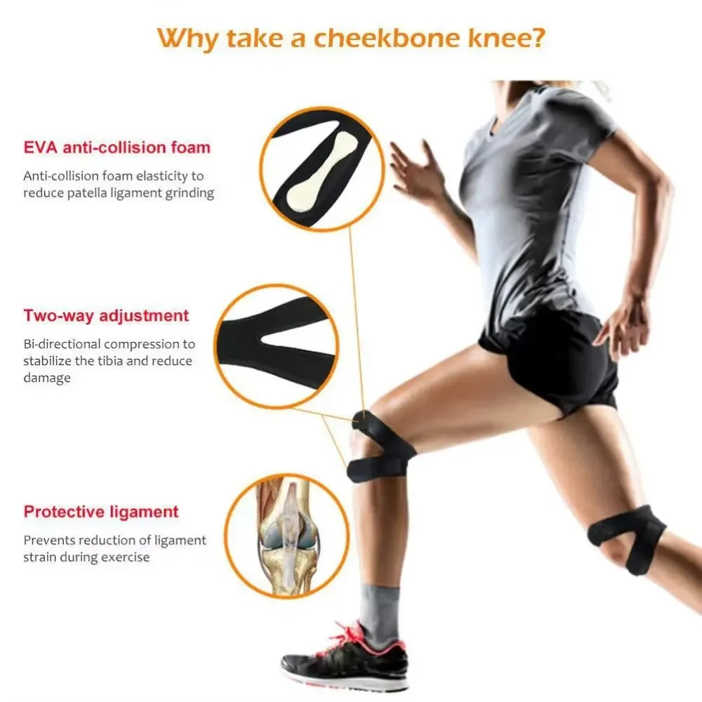 Sports knee brace/ Adjustable Patella Knee Strap
