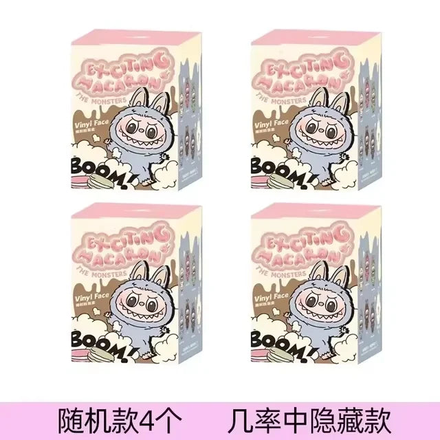 Labubu Macaron Keychain – Blind Box Collectible Toy