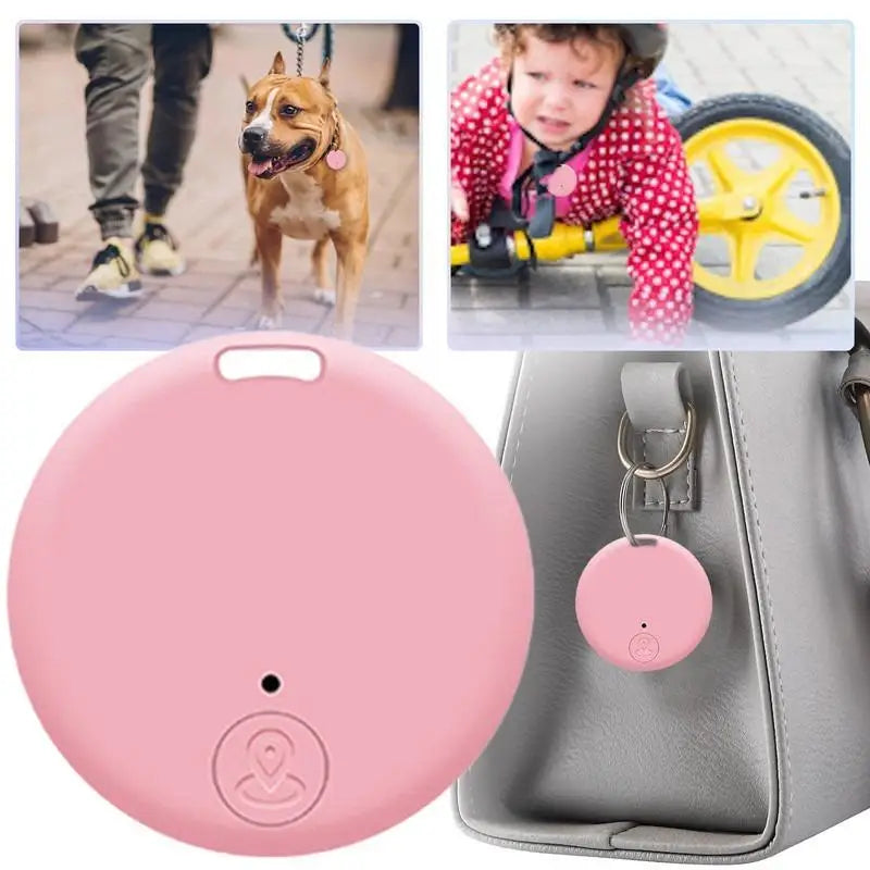 Mini GPS Tracker Tag – Pet, Kid & Key Finder / Mini Anti-lost GPS Tag – Dog, Child & Wallet Finder