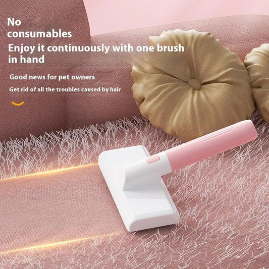 Static Pet Hair Cleaner/ Reusable Pet Hair Remover Brush