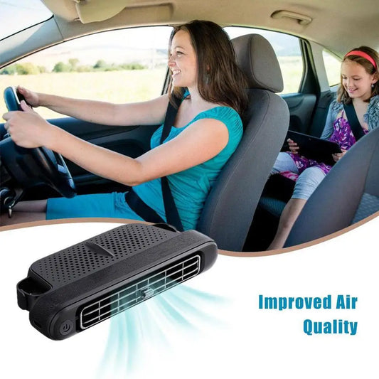 Backseat Turbo Car Fan / Quiet Car Cooling Fan / USB Car Fan – Cool & Compact