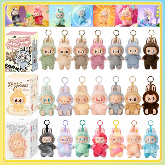 Labubu Macaron Keychain – Blind Box Collectible Toy