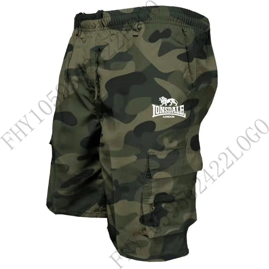 Men's Summer Quick-Dry Cargo Shorts /Men's Multi-Pocket Workout Shorts